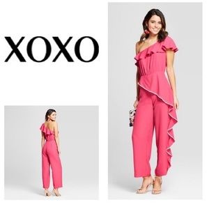 XOXO pink jumpsuit